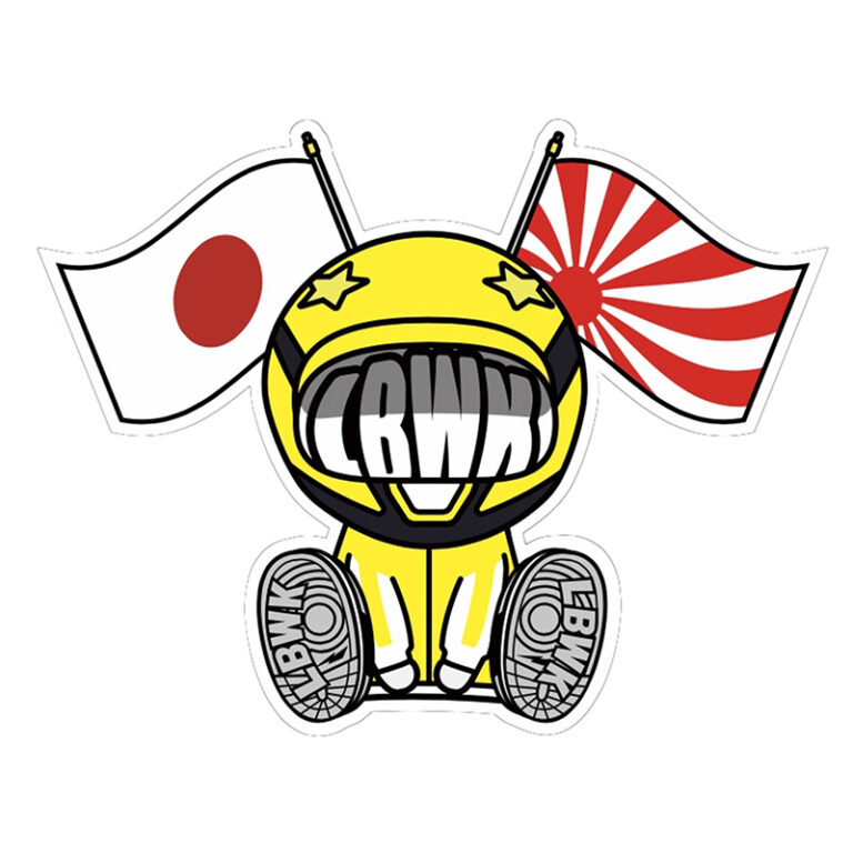 LBRacing KUMA Sticker EIGHT アパレル・雑貨・自動車用品からモバイル関連まで幅広いサービスを提供